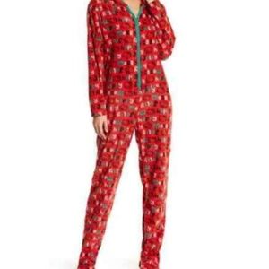 NWT HELLO KITTY Hooded Jumpsuit Juniors MEDIUM Last One!